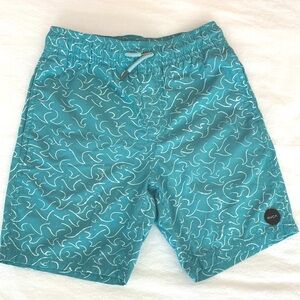 RVCA swim trunks boys size S - NWOT